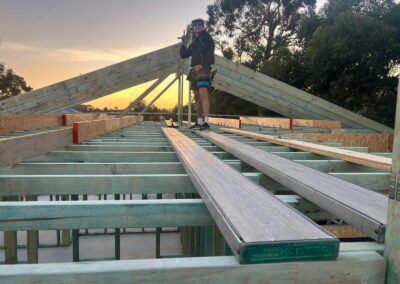 Residential carpentry project by Shoalwater WA builder