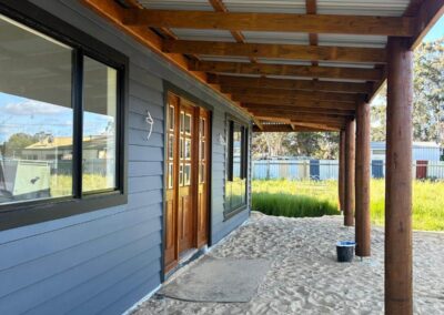 Home renovation carpentry work